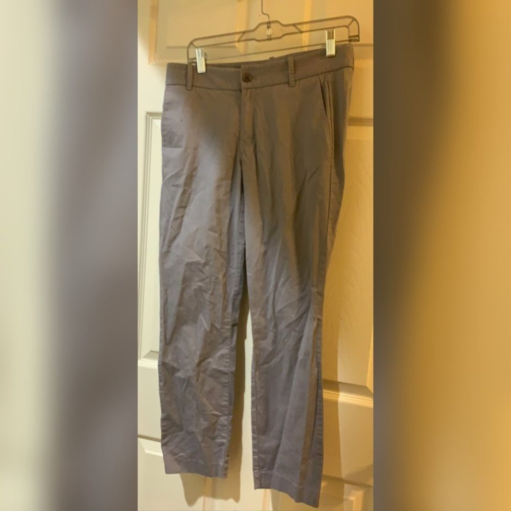 Size 4 J.Crew Grey Slacks